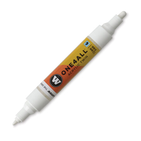 Marqueur pour Maquettes - One4All Twin - Acrylique Blanc - 1,5/4mm - #160