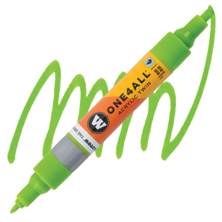 Marqueur pour Maquettes - One4All Twin - Acrylique Vert Sauterelle - 1,5/4mm - #221