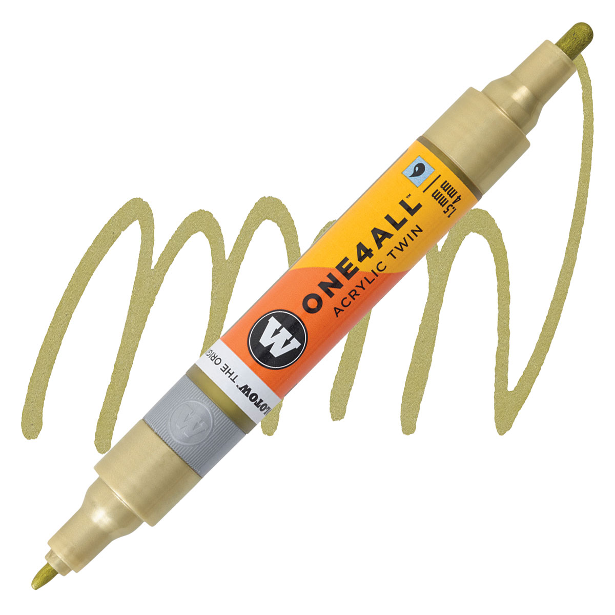 Marqueur pour Maquettes - One4All Twin - Acrylique Or - 1,5/4mm - #228