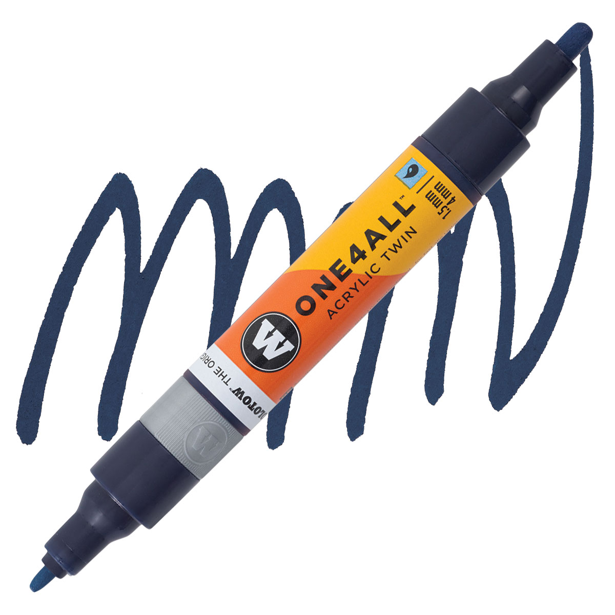 Marqueur (Acrylique) - Bleu Pétrole (027) - One4All Twin (1.5/4 mm)