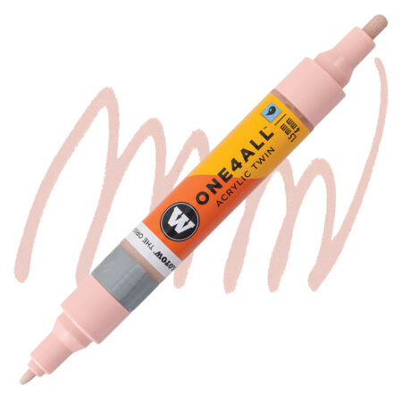 Marqueur pour Maquettes - One4All Twin - Acrylique Rose Poudré Pastel - 1,5/4mm - #207