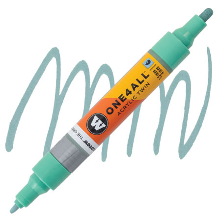 Marqueur pour Maquettes - One4All Twin - Acrylique Bleu Lagon Pastel  - 1,5/4mm - #020