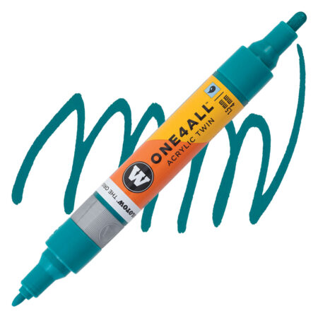 Marqueur pour Maquettes - One4All Twin - Acrylique Turquoise - 1,5/4mm - #235
