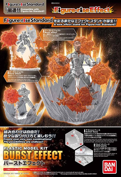Figure-RiseEffect - Burst Effect - Explosions Orange