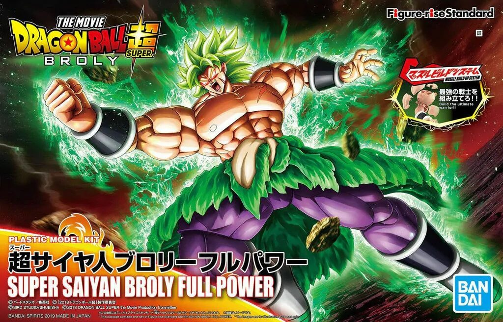 Figure Rise - Super Saiyan Broly Full Power - Dragon Ball Super