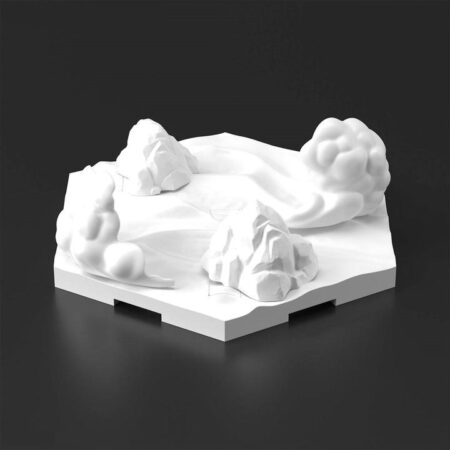 Accessoire - Customize Scene Base (Snowfield Ver.) - Gundam