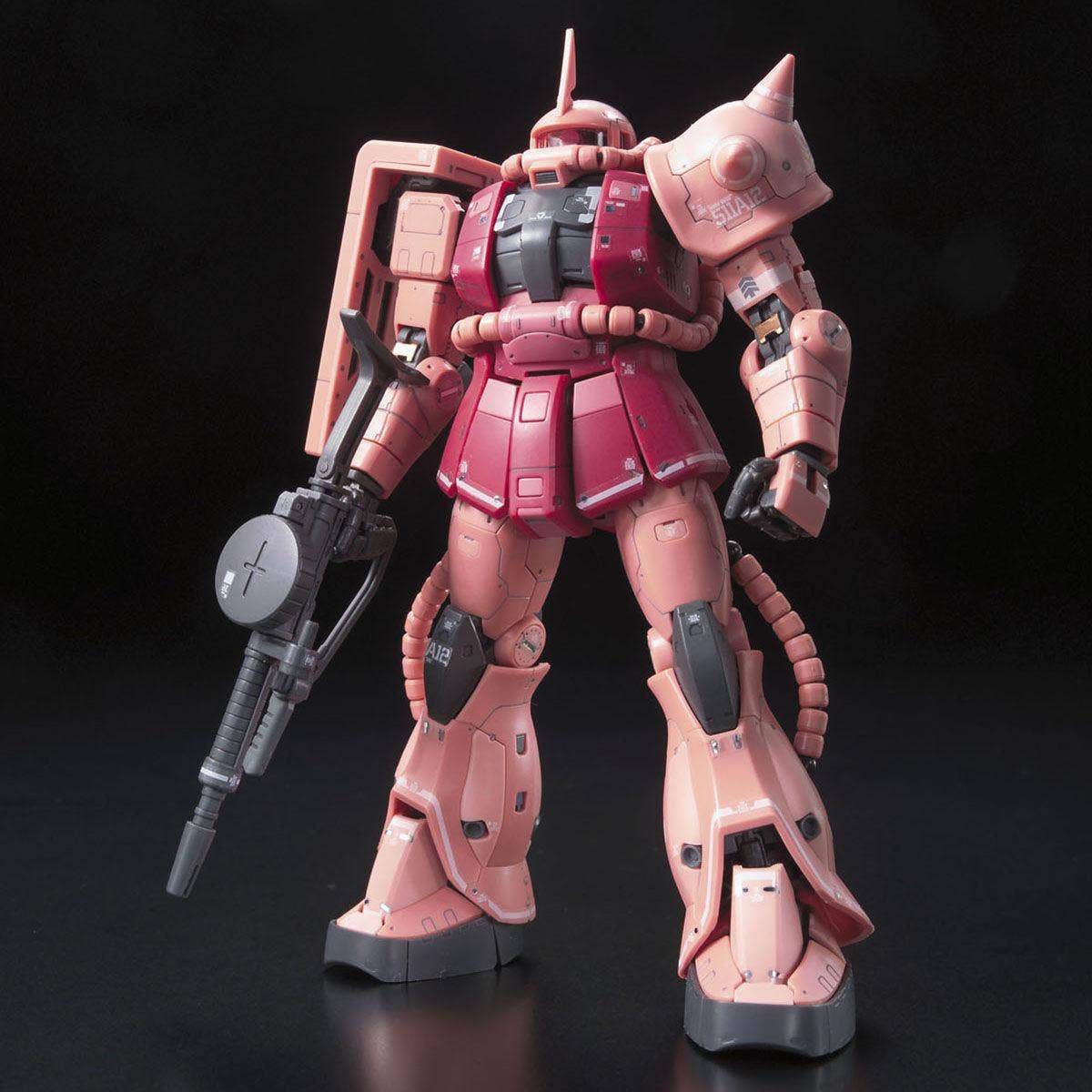 Real Grade - MS-06S Zaku II Char Aznable Custom Model - Gundam : 0079 – Image 2