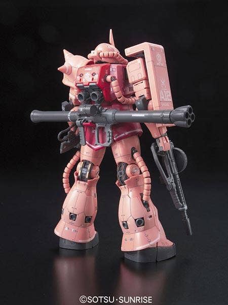 Real Grade - MS-06S Zaku II Char Aznable Custom Model - Gundam : 0079 – Image 3