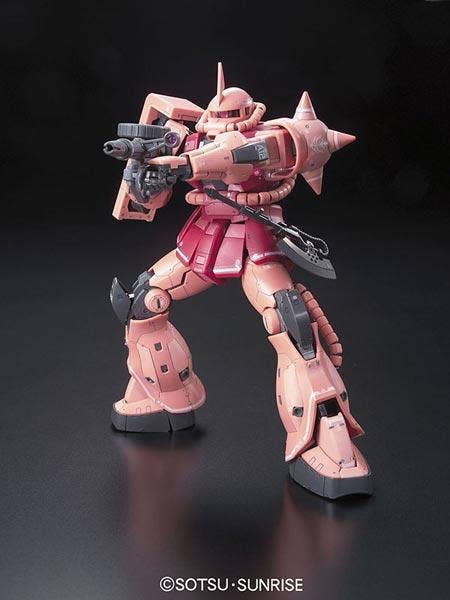 Real Grade - MS-06S Zaku II Char Aznable Custom Model - Gundam : 0079 – Image 4