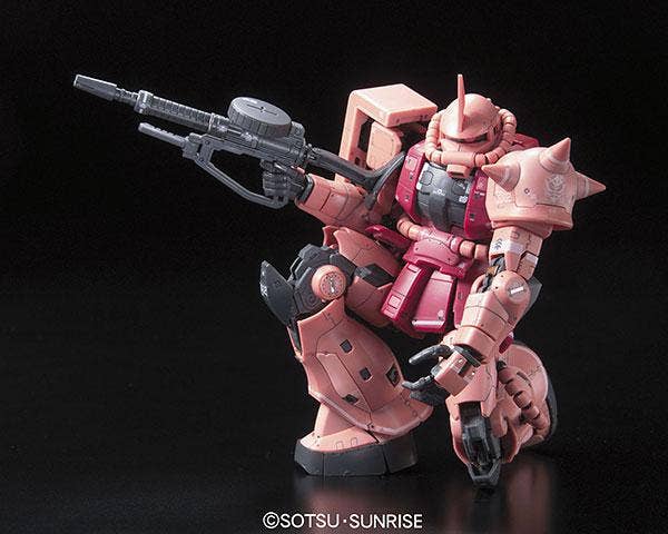 Real Grade - MS-06S Zaku II Char Aznable Custom Model - Gundam : 0079 – Image 5