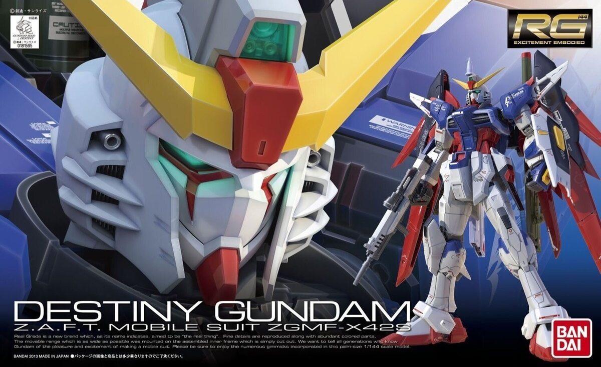 Real Grade - Destiny - Gundam : Seed Destiny