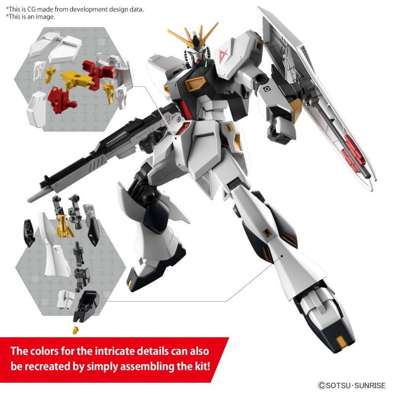 Entry Grade - Rx-93 Nu - Gundam – Image 4