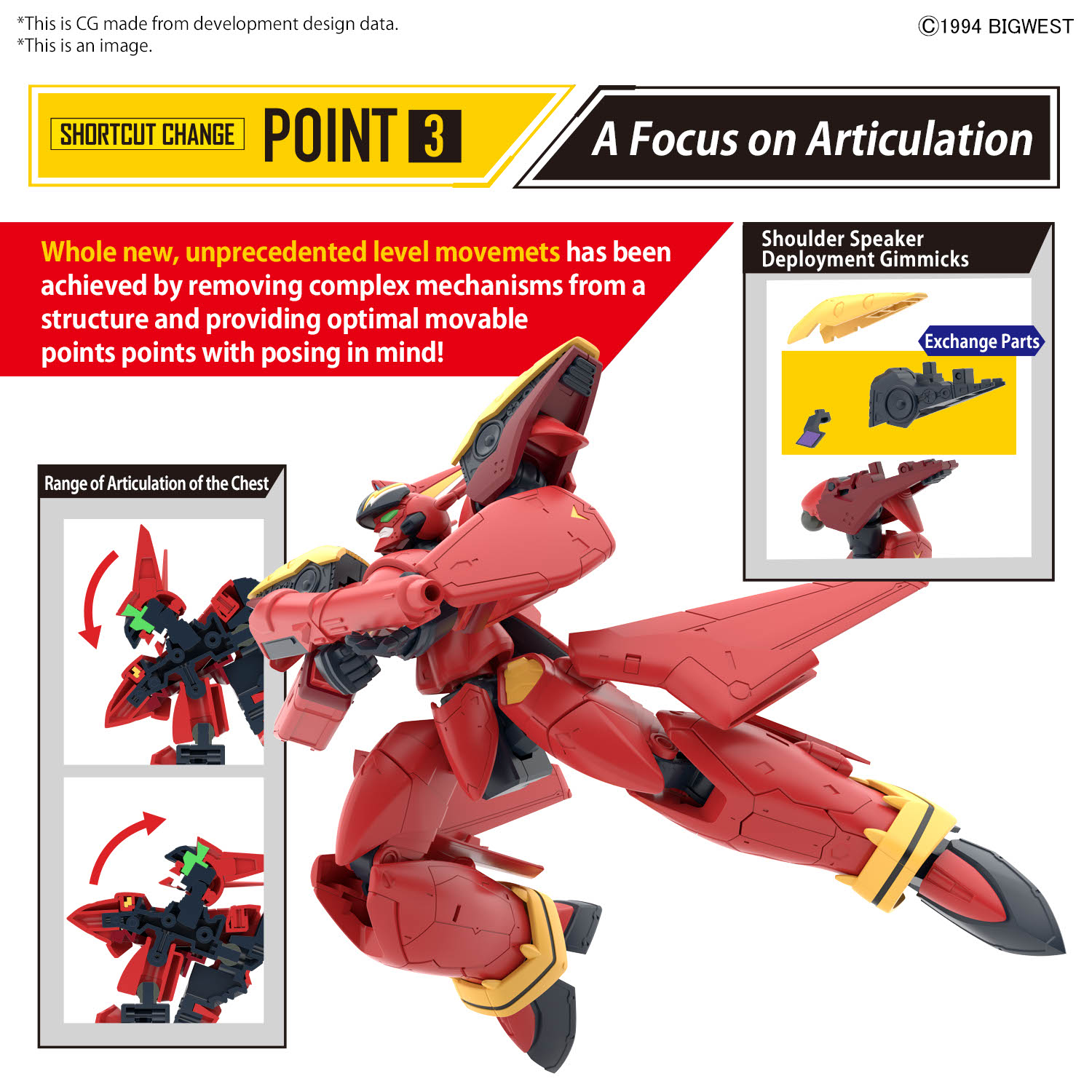 High Grade - VF-19 Custom Fire Valkyrie with Sound Booster - Macross – Image 8