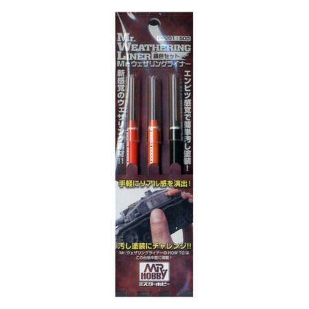 Set 3 crayons - Rust - Mr. Weathering