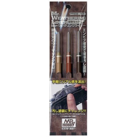 Set 3 crayons - Mud - Mr. Weathering
