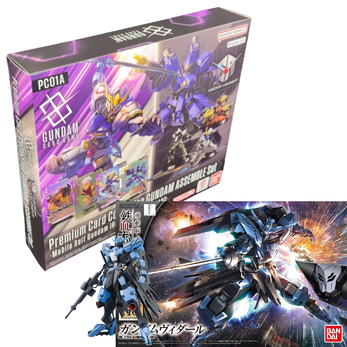 Set HG & Assemble - Vidar & PC01A - Gundam : Iron-Blooded Orphans