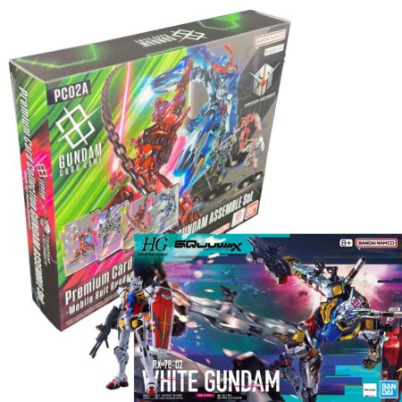 Set HG & Assemble - White Gundam & PC02A - Gundam : GQuuuuuuX