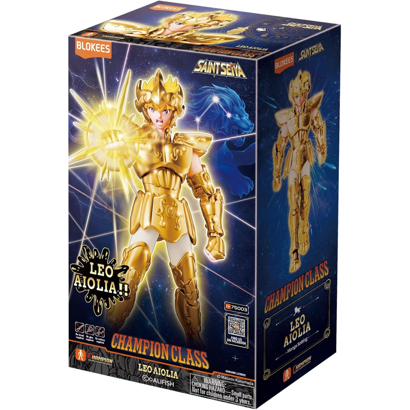 Figurine Blokees Aiolia du Lion — Saint Seiya Figure Champion Series