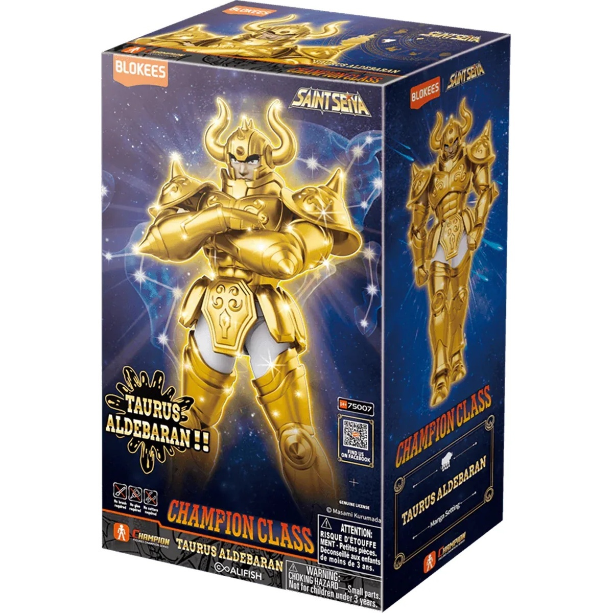 Figurine Blokees Aldébaran du Taureau — Saint Seiya Figure Champion Series
