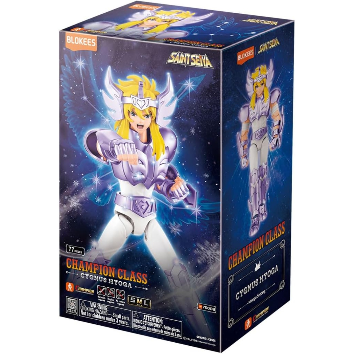 Figurine Blokees Hyoga du Cygne — Saint Seiya Figure Champion Series