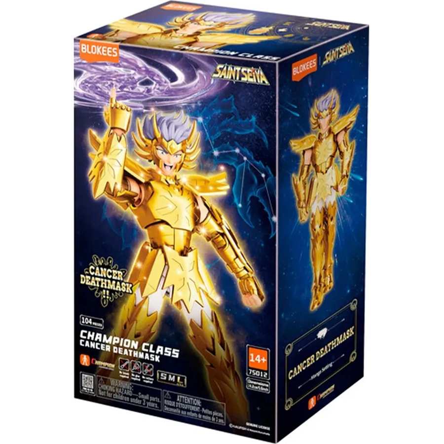 Figurine Blokees Deathmask du Cancer — Saint Seiya Figure Champion Series